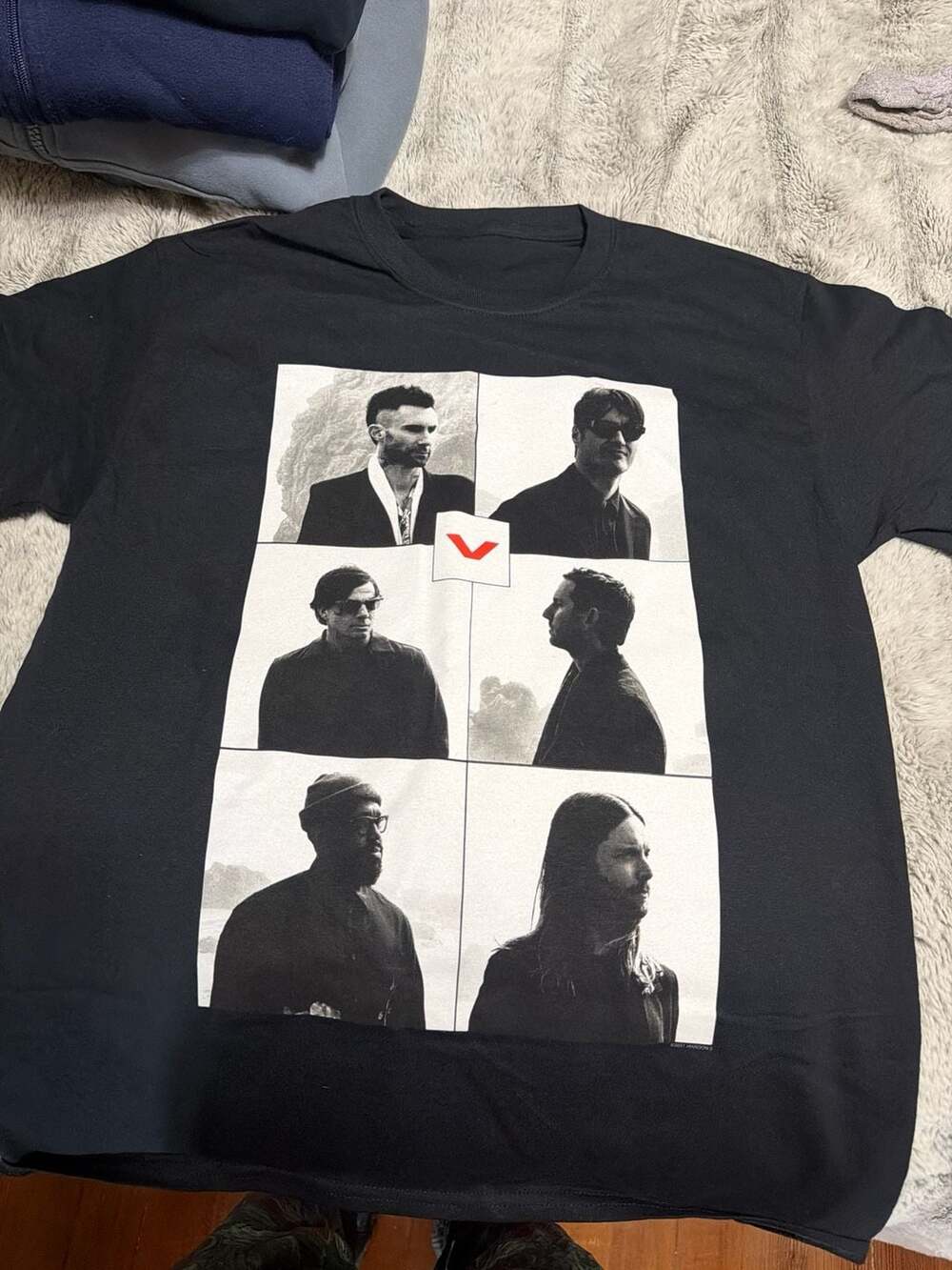 Maroon 5 2021 North American Tour Graphic T-Shirt Black